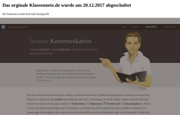 Vorschau von www.klassennetz.de, KlassenNetz