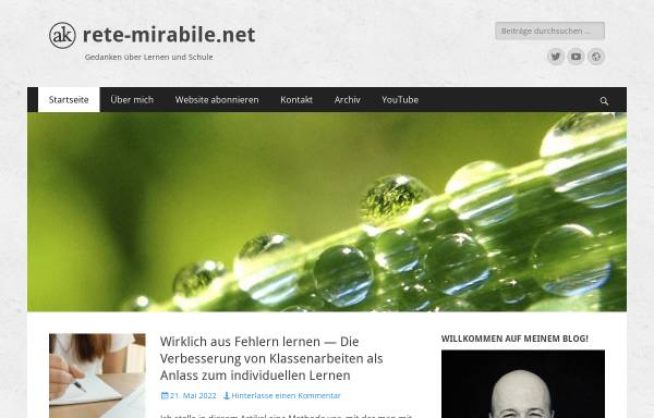 Vorschau von www.rete-mirabile.net, Rete-Mirabile.net