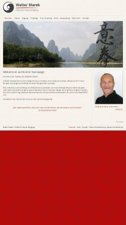 Vorschau der mobilen Webseite yiquan.at, Yiquan und Qigong Institut Wien