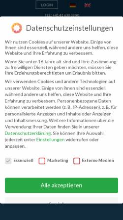 Vorschau der mobilen Webseite www.descubris.ch, Descubris GmbH
