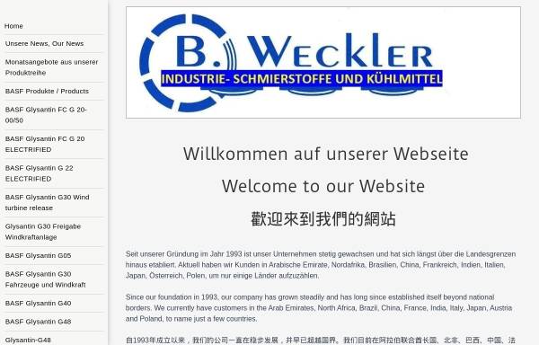 Vorschau von www.firma-weckler.de, Bardo Johannes Weckler