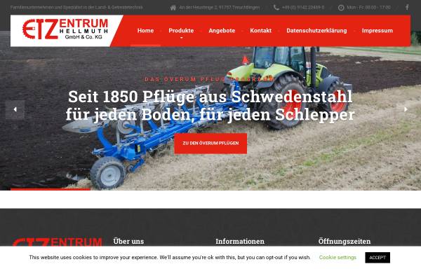 Vorschau von www.etz-hellmuth.de, ETZentrum Hellmuth GmbH & Co. KG