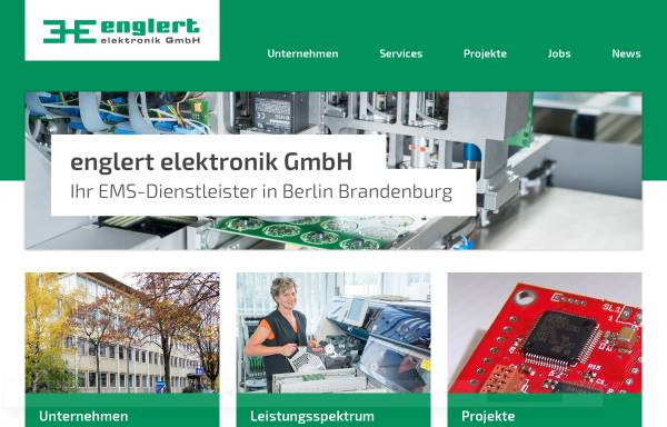 Vorschau von www.englert-berlin.de, Englert elektronik GmbH
