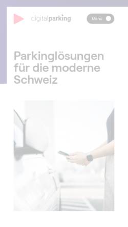 Vorschau der mobilen Webseite www.parkomatic.ch, Parkomatic AG