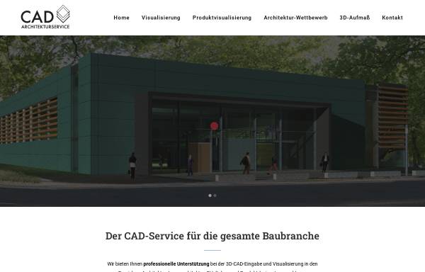 Vorschau von www.cad-architekturservice.de, Ingenieurbüro Dipl. Ing. W. Junglewitz