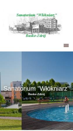 Vorschau der mobilen Webseite www.wlokniarz.pl, Sanatorium Wlokniarz