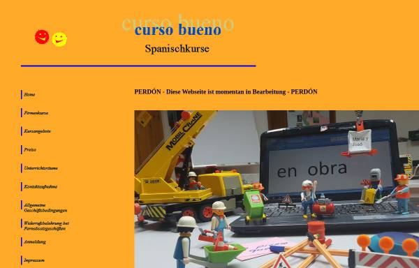 Vorschau von www.curso-bueno.de, Spanisch in Heilbronn