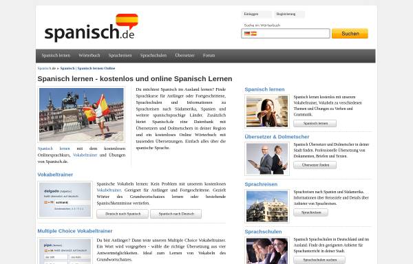 Vorschau von www.spanisch-aktiv.de, Spanisch-aktiv.de