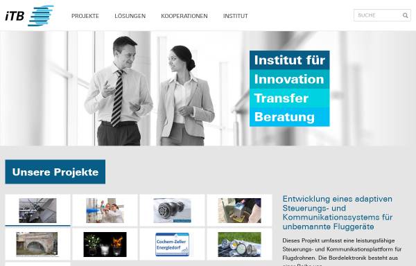 Vorschau von www.itb-institut.de, ITB