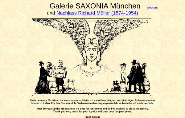 Vorschau von www.saxonia.com, Galerie Saxonia