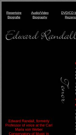 Vorschau der mobilen Webseite www.edwardrandall.com, Randall, Edward