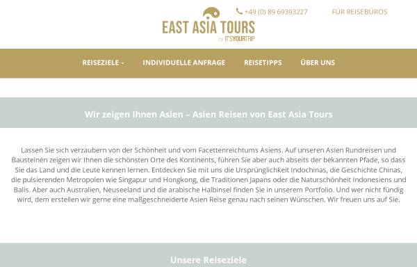 Vorschau von www.eastasiatours.de, East Asia Tours GmbH