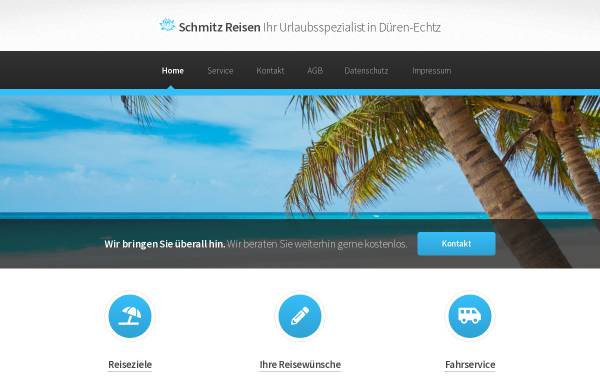 Vorschau von www.schmitz-reisen.de, Schmitz-Reisen Online