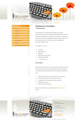 Vorschau der mobilen Webseite www.the-typewriter.de, the typewriter Sonja Pedrazzi