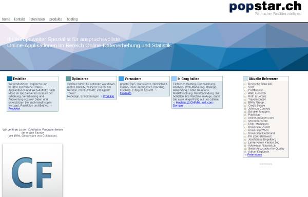 Vorschau von www.popstar.ch, Popstar