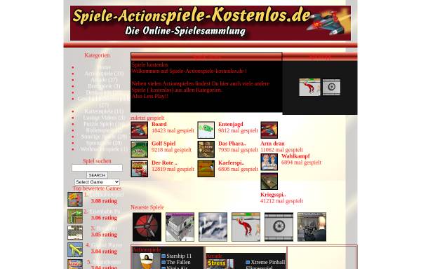 Vorschau von www.spiele-actionspiele-kostenlos.de, Spiele-Actionspiele-Kostenlos.de