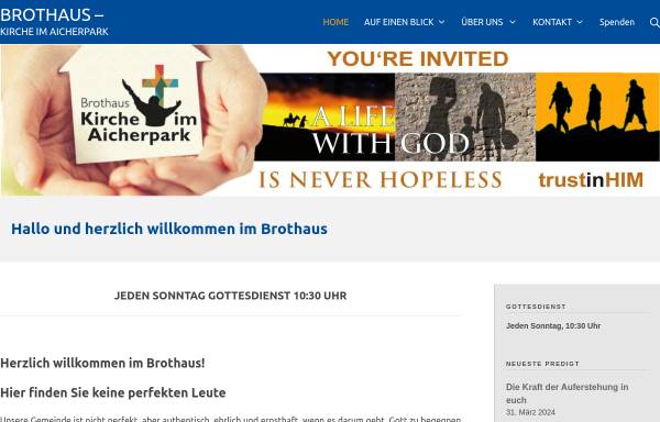 Vorschau von www.brothaus.de, Freie Christengemeinde Rosenheim
