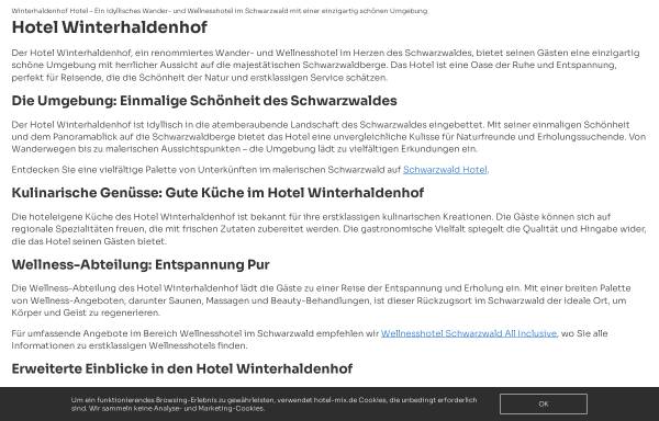 Hotel-Café Winterhaldenhof