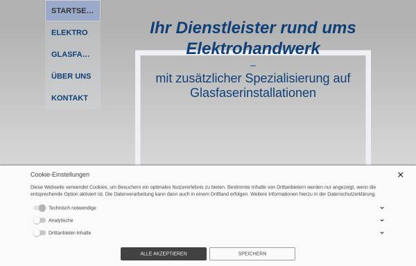 Vorschau von www.elektrotechnik-preiser.de, Elektrotechnik Preiser