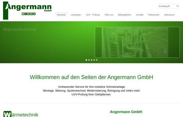 Vorschau von www.wigea.de, Angermann GmbH