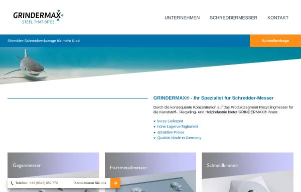 Vorschau von www.grindermax.de, Grindermax GmbH