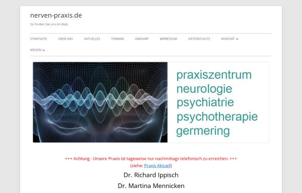 Vorschau von www.nerven-praxis.de, Praxiszentrum Neurologie, Psychiatrie und Psychotherapie