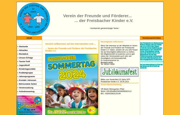 Verein der Freunde und Förderer der Freisbacher Kinder e.V.