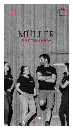 Vorschau der mobilen Webseite www.mueller-wein.de, Weingut Müller