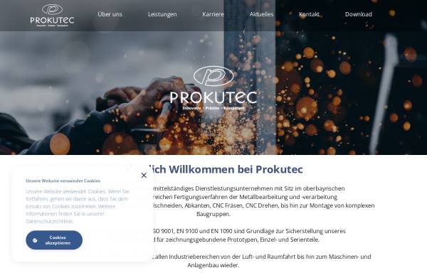 Vorschau von www.prokutec.de, Procutec AG