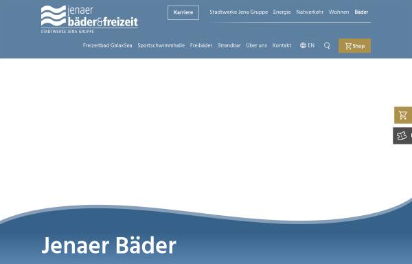 Vorschau von www.jenaer-baeder.de, GalaxSea - Freizeitbad Jena