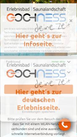 Vorschau der mobilen Webseite gochness.de, GochNess - Goch
