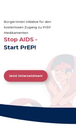 Vorschau der mobilen Webseite www.geilundsafe.at, Stop AIDS - Richtig geil und Richtig safe!