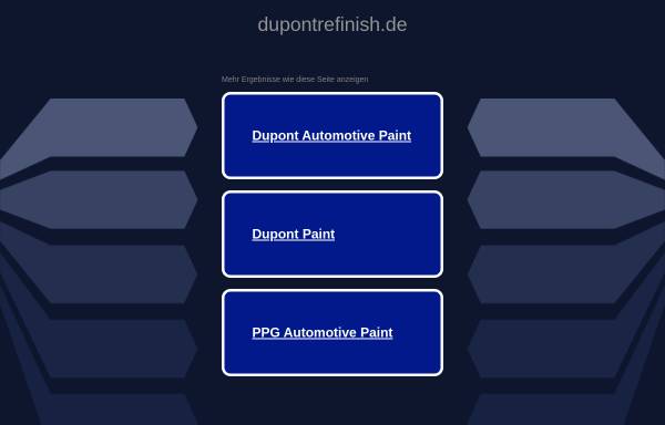DuPont Refinish - Du Pont de Nemours (Deutschland) GmbH