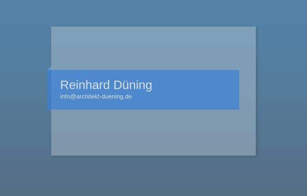 Düning, Reinhard