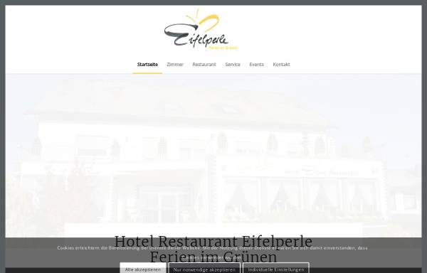 Vorschau von www.hotel-eifelperle.de, Hotel Eifelperle