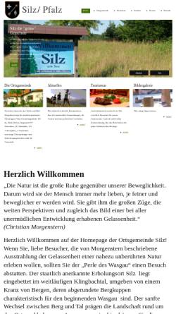 Vorschau der mobilen Webseite www.silz.de, Gemeinde Silz