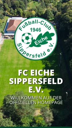 Vorschau der mobilen Webseite www.fc-eiche-sippersfeld.de, 1. FC Eiche Sippersfeld e.V.