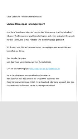 Vorschau der mobilen Webseite www.landhaus-mischler.de, Landhaus Mischler