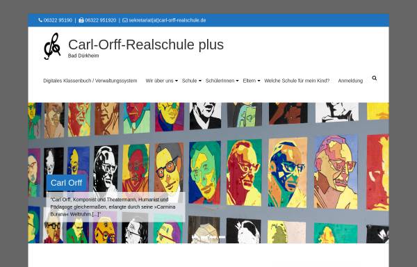 Vorschau von www.carl-orff-realschule.de, Carl-Orff-Realschule