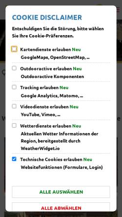 Vorschau der mobilen Webseite www.kurzentrum-bad-duerkheim.de, Staatsbad Bad Dürkheim GmbH