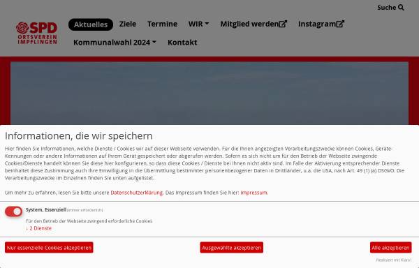 Vorschau von spd-impflingen.de, SPD Billigheim | Ingenheim