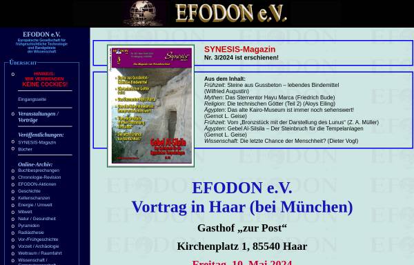 Vorschau von www.efodon.de, Efodno e.V.