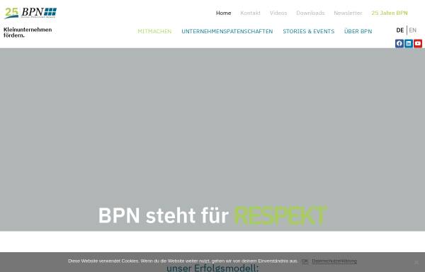 Vorschau von bpn.ch, Business Professional Network