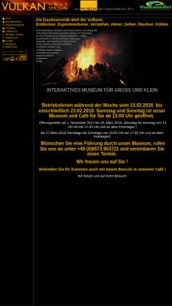 Vorschau der mobilen Webseite www.vulkanhaus-strohn.de, Vulkanhaus Strohn