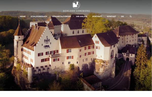 Vorschau von www.schloss-lenzburg.ch, Schloss Lenzburg