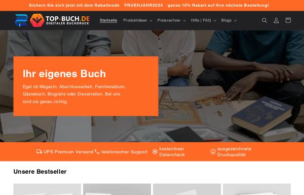 Vorschau von www.top-buch.de, Top-Offset GmbH
