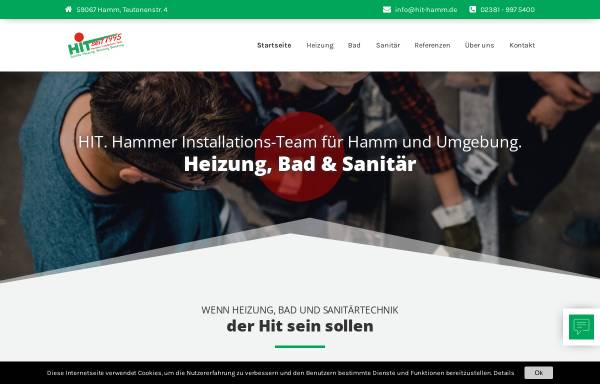 Vorschau von www.hit-hamm.de, HIT-Industriemontagen GmbH