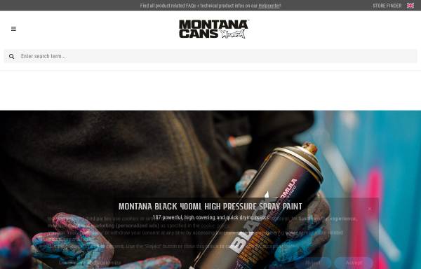 Vorschau von www.montana-cans.de, Montana Cans