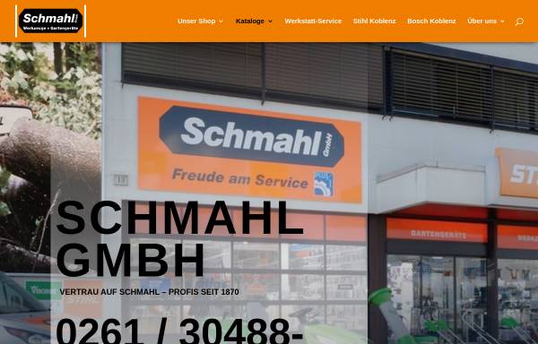 Vorschau von schmahlkoblenz.de, Schmahl GmbH