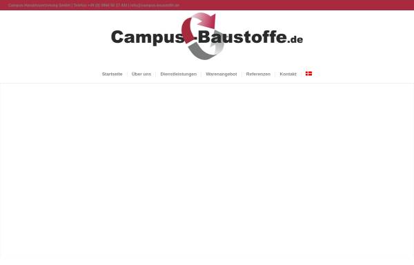 Vorschau von www.campus-baustoffe.de, Campus Handelsvertretung GmbH